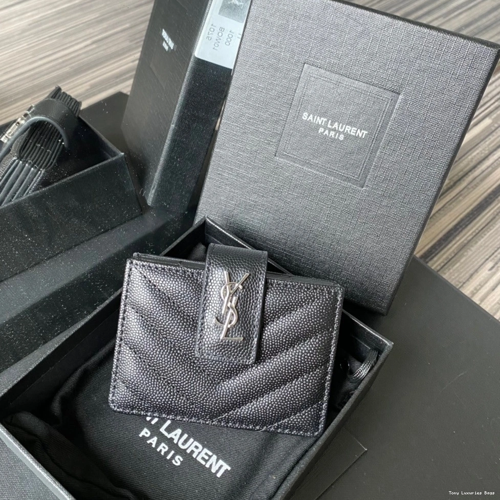 Tony Luxuries YSL BUSINESS CASE MONOGRAM CARD 0808